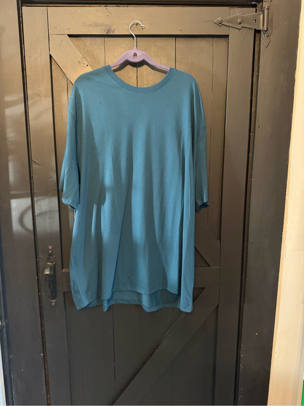 Goodfellow & Co Men's Teal Short Sleeve Crewneck Tee